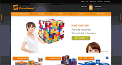 Desktop Screenshot of cubemaker.com